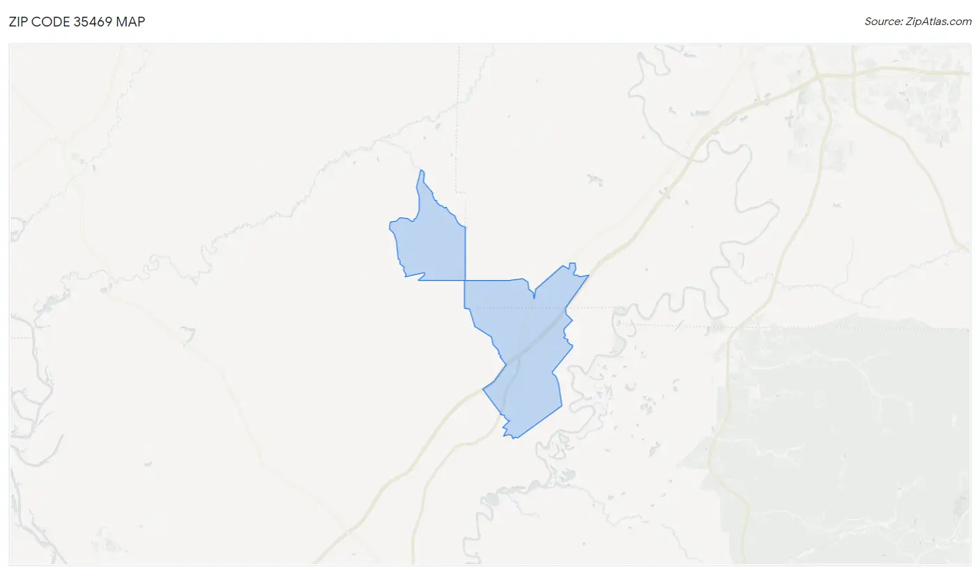 Zip Code 35469 Map