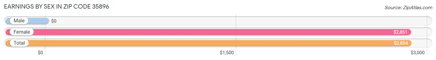 Earnings by Sex in Zip Code 35896