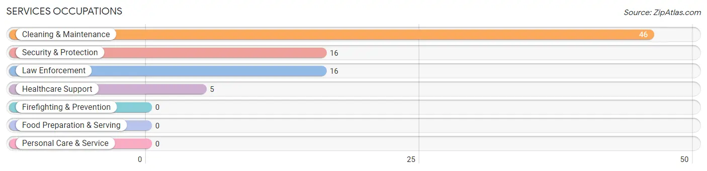 Services Occupations in Zip Code 35979