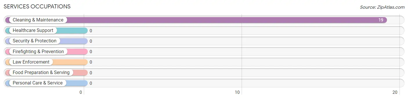 Services Occupations in Zip Code 36269