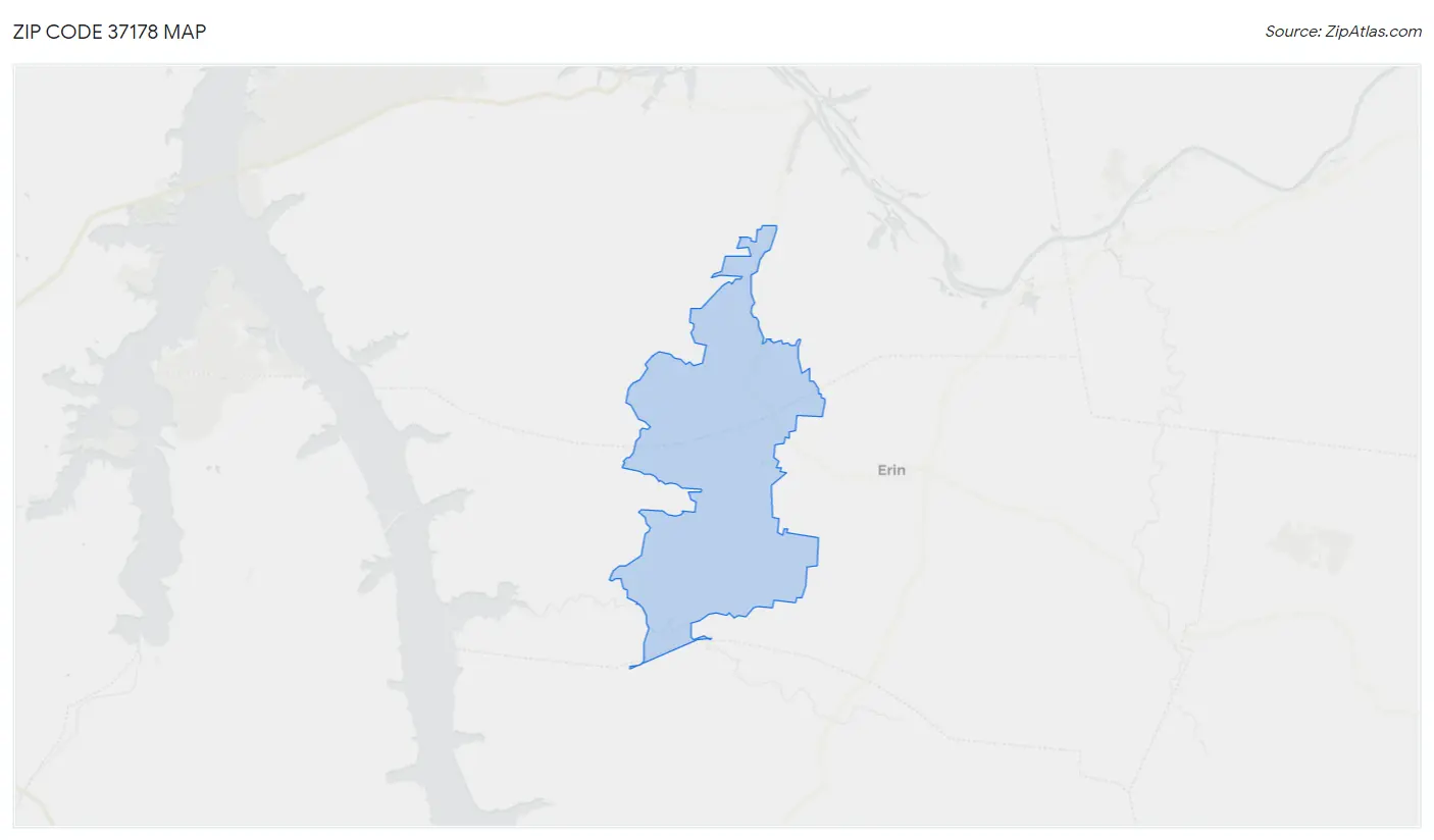 Zip Code 37178 Map