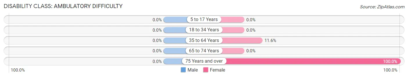 Disability in Zip Code 37376: <span>Ambulatory Difficulty</span>