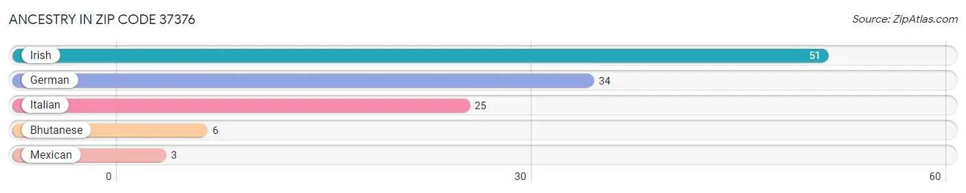 Ancestry in Zip Code 37376