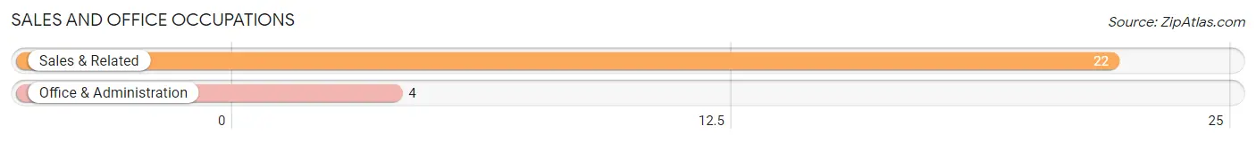 Sales and Office Occupations in Zip Code 37383