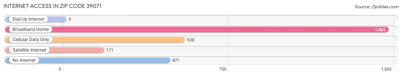 Internet Access in Zip Code 39071