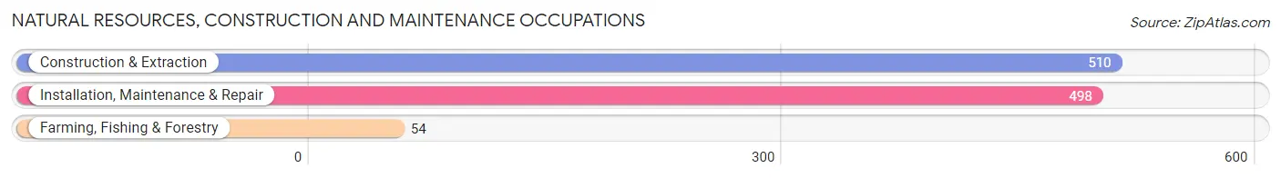 Natural Resources, Construction and Maintenance Occupations in Zip Code 40509