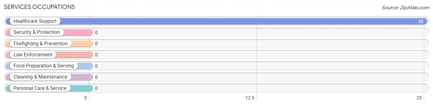 Services Occupations in Zip Code 40914