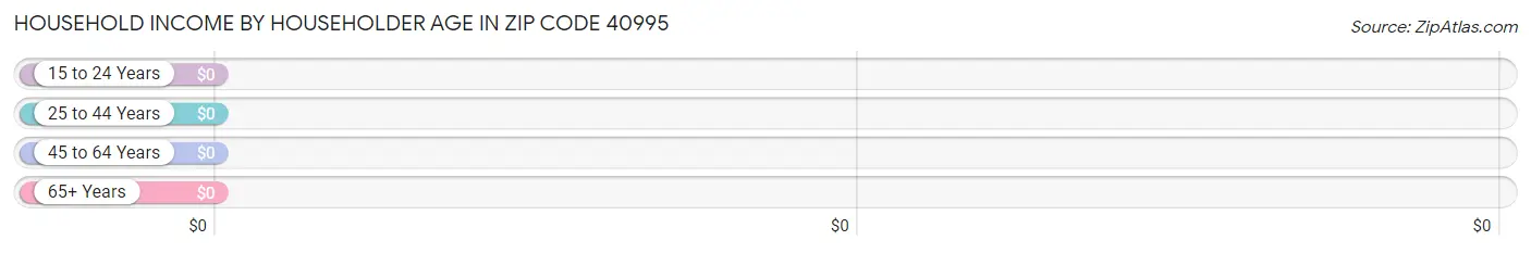 Household Income by Householder Age in Zip Code 40995