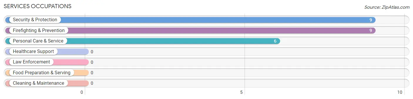 Services Occupations in Zip Code 41731