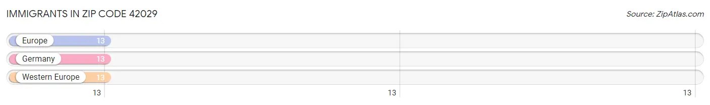 Immigrants in Zip Code 42029