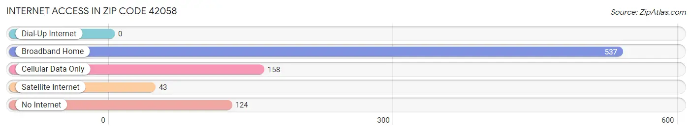 Internet Access in Zip Code 42058