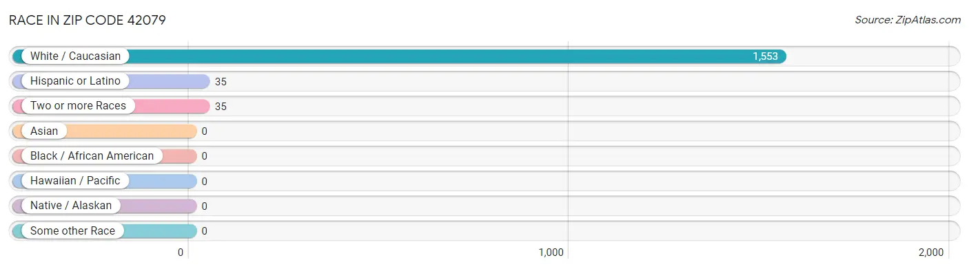Race in Zip Code 42079