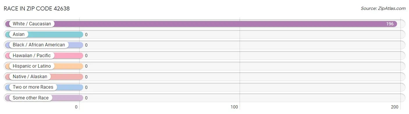 Race in Zip Code 42638