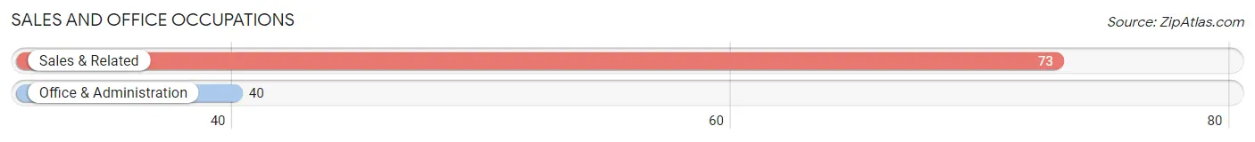 Sales and Office Occupations in Zip Code 42746