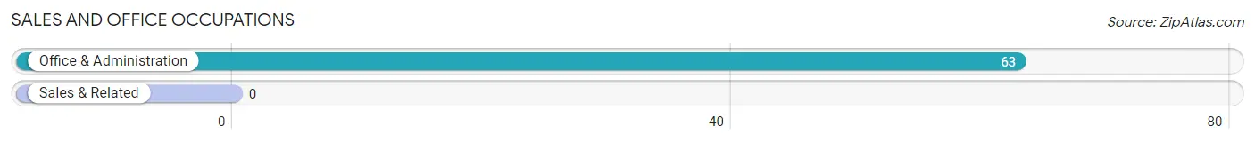 Sales and Office Occupations in Zip Code 43005