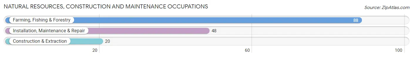 Natural Resources, Construction and Maintenance Occupations in Zip Code 44620