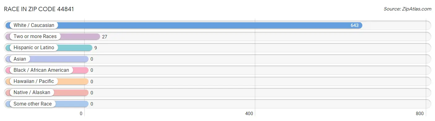 Race in Zip Code 44841