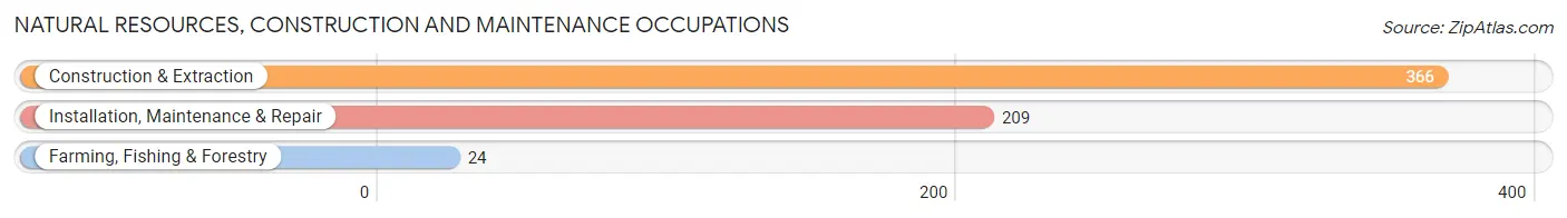 Natural Resources, Construction and Maintenance Occupations in Zip Code 46373