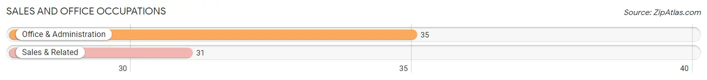 Sales and Office Occupations in Zip Code 47038