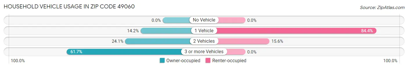 Household Vehicle Usage in Zip Code 49060