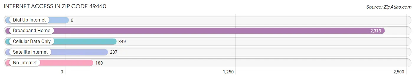 Internet Access in Zip Code 49460