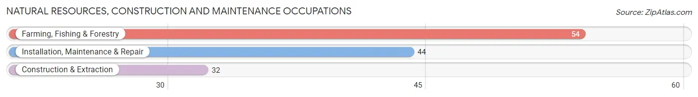 Natural Resources, Construction and Maintenance Occupations in Zip Code 50830