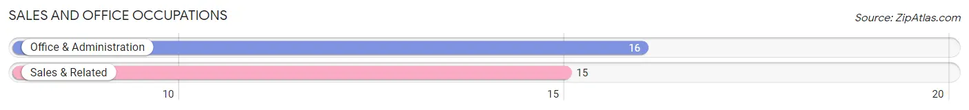 Sales and Office Occupations in Zip Code 51010