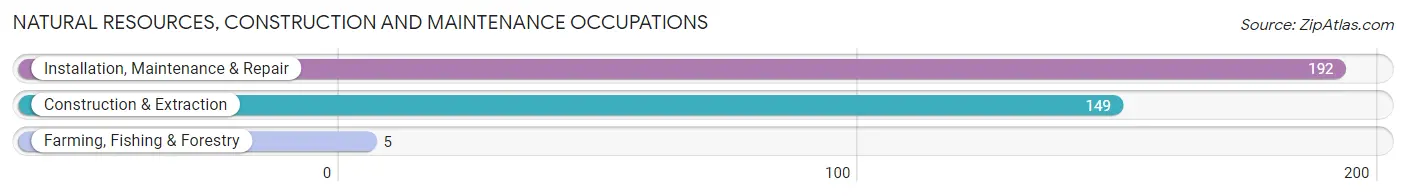 Natural Resources, Construction and Maintenance Occupations in Zip Code 53718