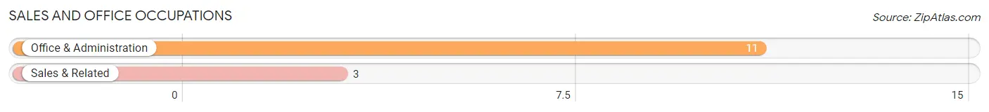 Sales and Office Occupations in Zip Code 55613