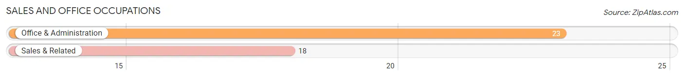 Sales and Office Occupations in Zip Code 56585