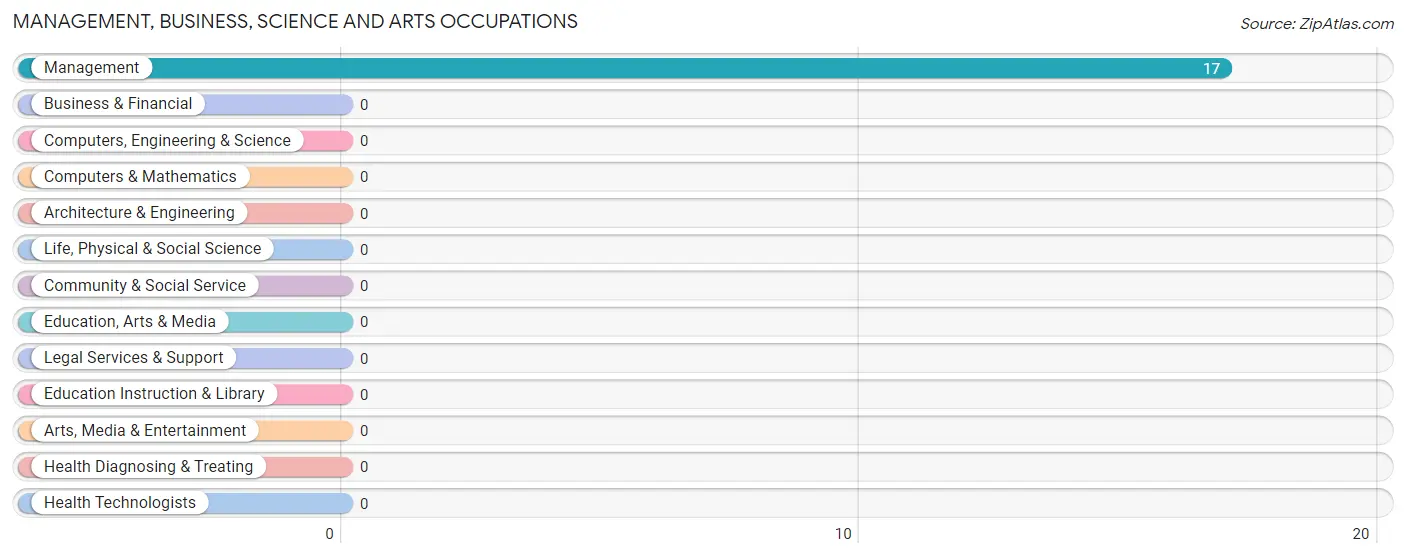 Management, Business, Science and Arts Occupations in Zip Code 59863