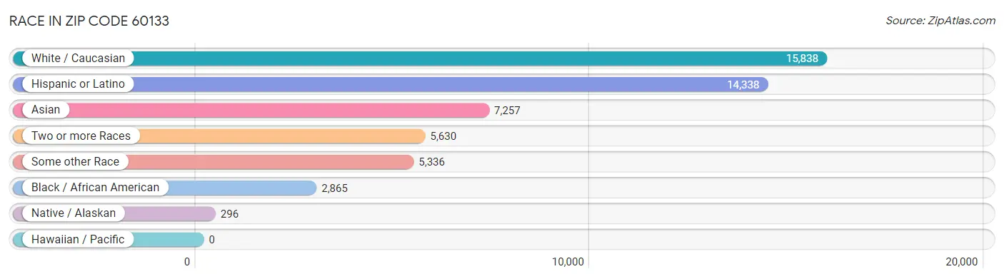 Race in Zip Code 60133