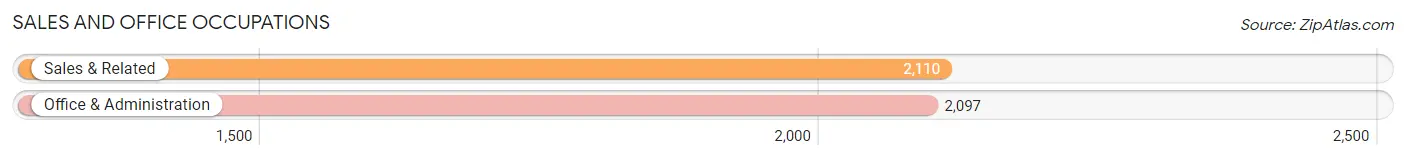Sales and Office Occupations in Zip Code 60451