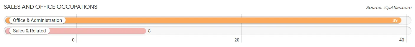 Sales and Office Occupations in Zip Code 60961