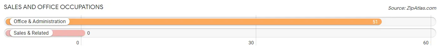 Sales and Office Occupations in Zip Code 62469