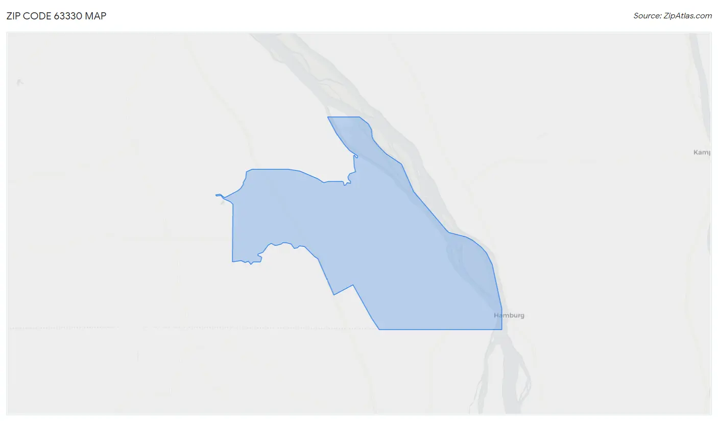 Zip Code 63330 Map