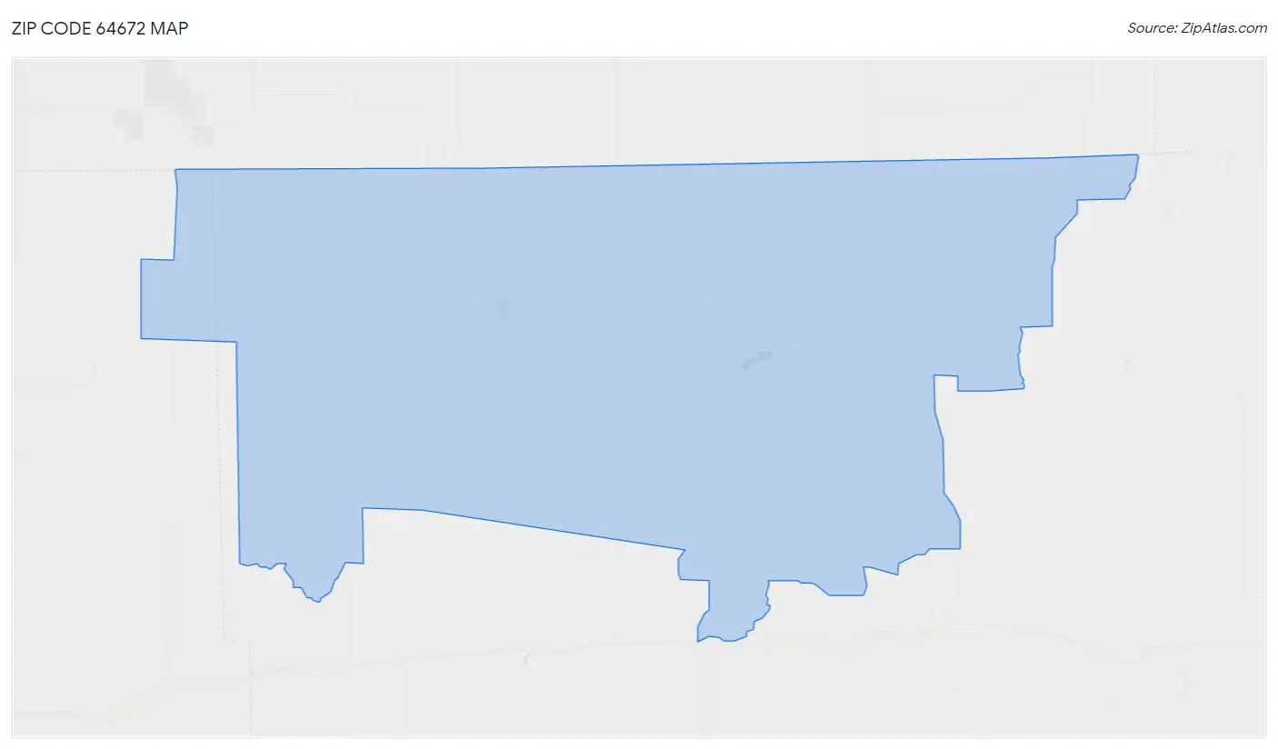 Zip Code 64672 Map