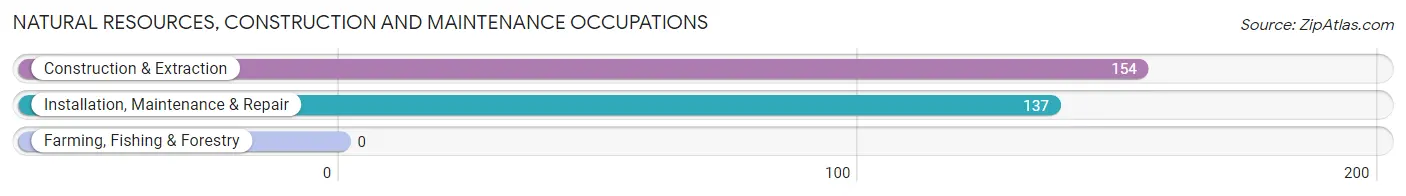 Natural Resources, Construction and Maintenance Occupations in Zip Code 66610