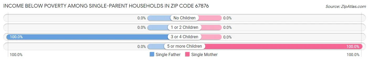 Income Below Poverty Among Single-Parent Households in Zip Code 67876