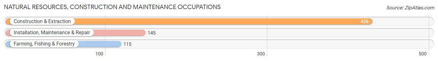 Natural Resources, Construction and Maintenance Occupations in Zip Code 72455