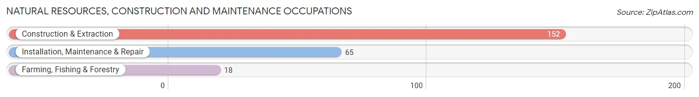 Natural Resources, Construction and Maintenance Occupations in Zip Code 73025