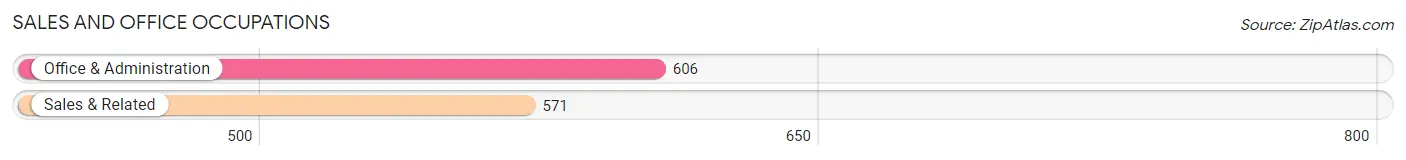 Sales and Office Occupations in Zip Code 75173