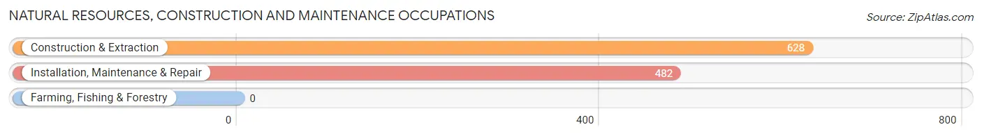 Natural Resources, Construction and Maintenance Occupations in Zip Code 76018