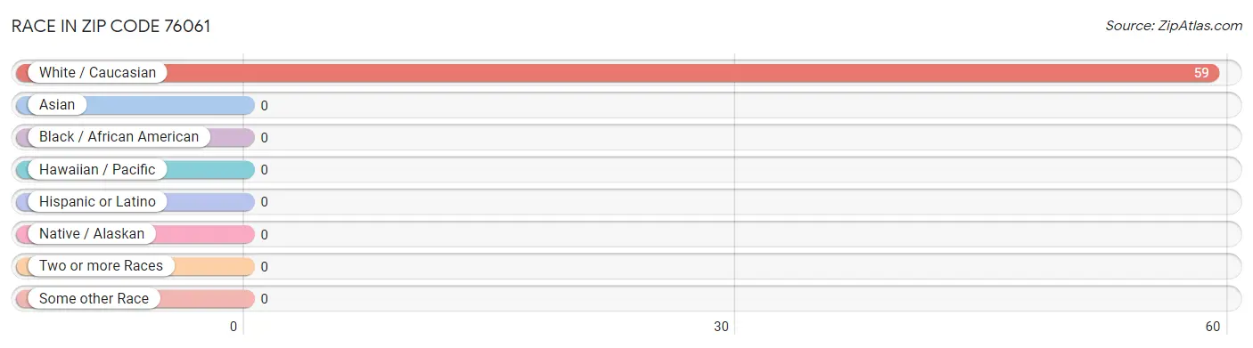 Race in Zip Code 76061