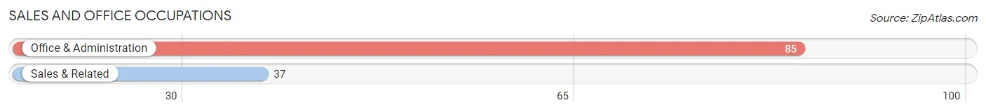 Sales and Office Occupations in Zip Code 76366