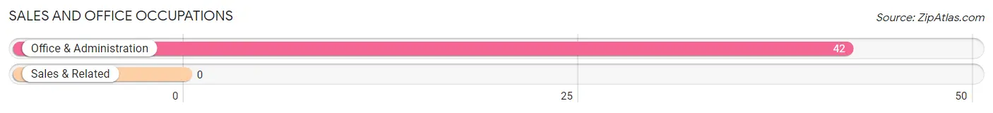 Sales and Office Occupations in Zip Code 76466