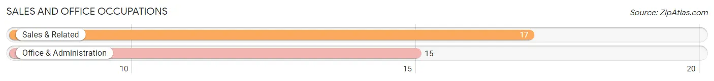 Sales and Office Occupations in Zip Code 76649