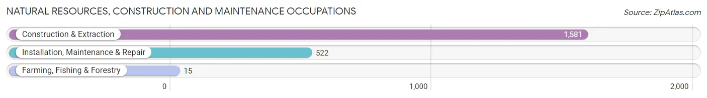 Natural Resources, Construction and Maintenance Occupations in Zip Code 77041