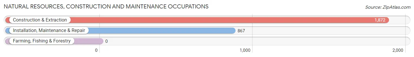 Natural Resources, Construction and Maintenance Occupations in Zip Code 77064