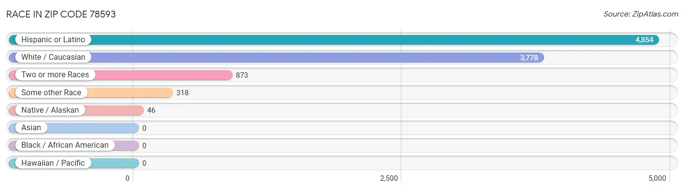 Race in Zip Code 78593